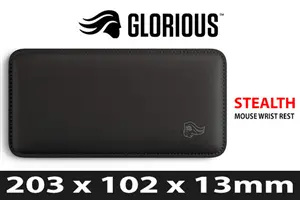 Glorious Gaming Mouse Wrist Rest Black