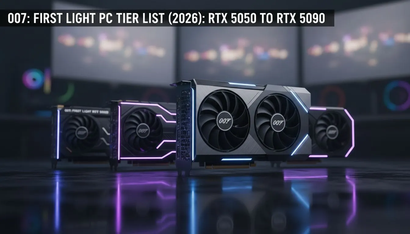 First Light RTX 50 Tier Breakdown