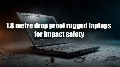 Rugged Laptops 1.8 Metre Drop Proof for Maximum Impact Safety