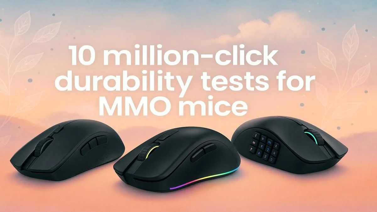 Battle-Tested MMO Mice