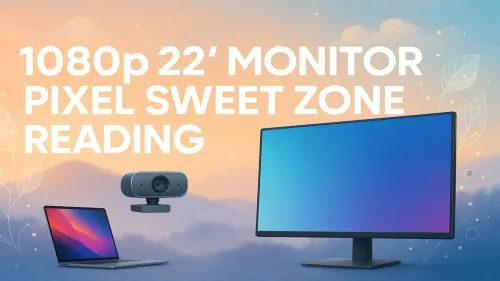 1080p 22-Inch Monitor Pixel Sweet Spot for Reading