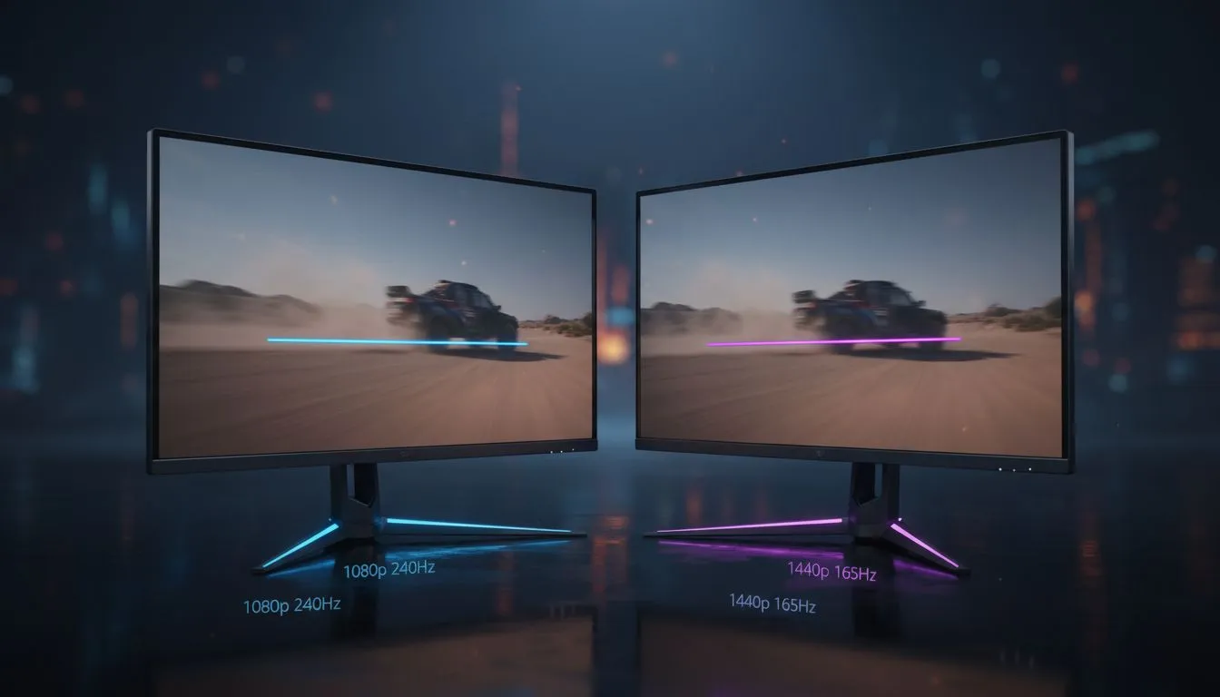 Panning Smoothness: 1080p 240Hz vs 1440p