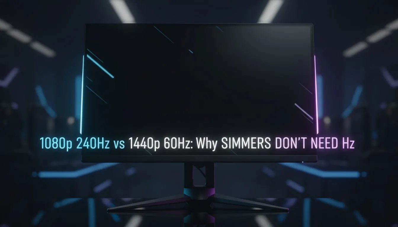 Resolution Trumps Refresh Rate for Simmers
