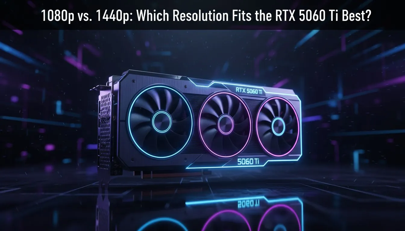 1080p vs 1440p for RTX 5060 Ti