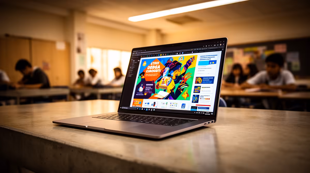 Student Laptops with HD Webcams
