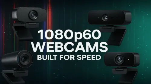 1080p60 High-Speed Webcams for Live Streaming
