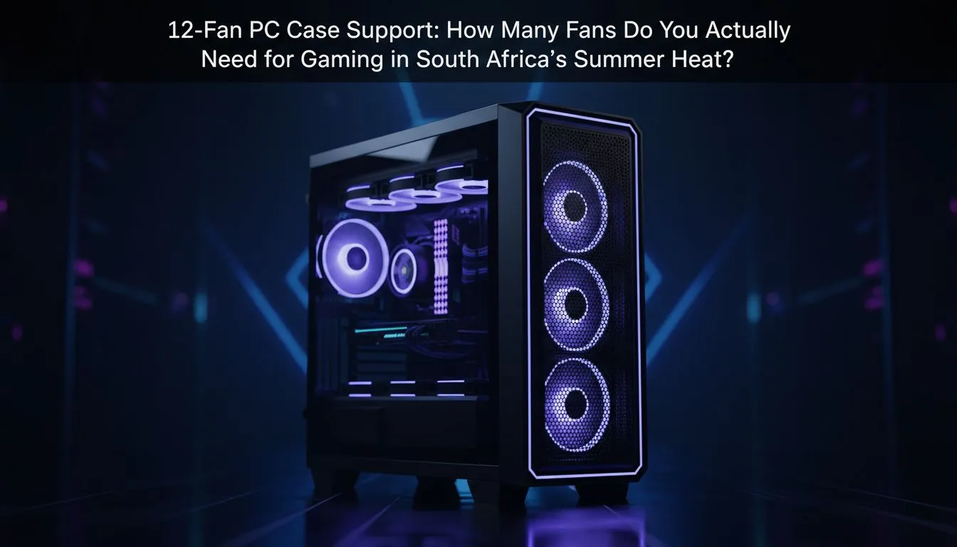 12-Fan Case Cooling for Gaming