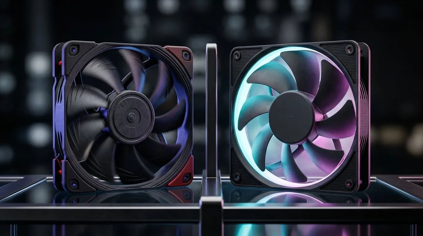 Which fan speed wins cooling and noise?
