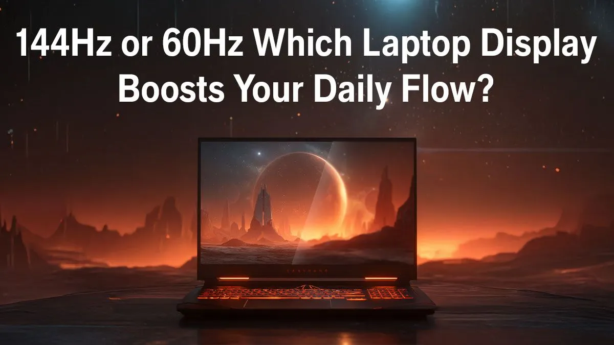 144Hz vs 60Hz Laptop Displays