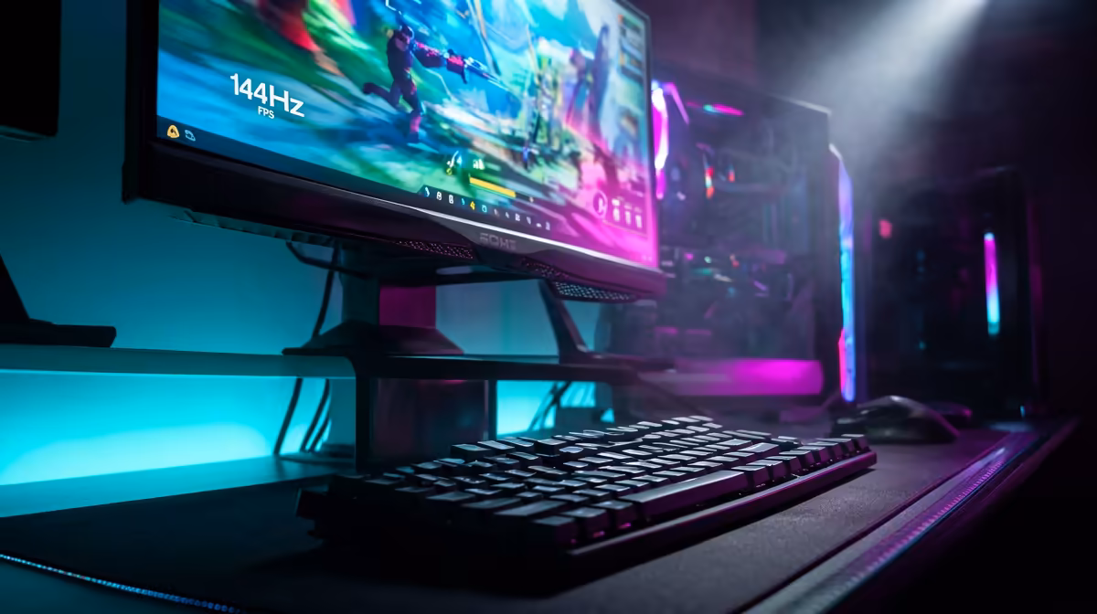 144Hz 1440p competitive setup at R10,000 in SA buying
