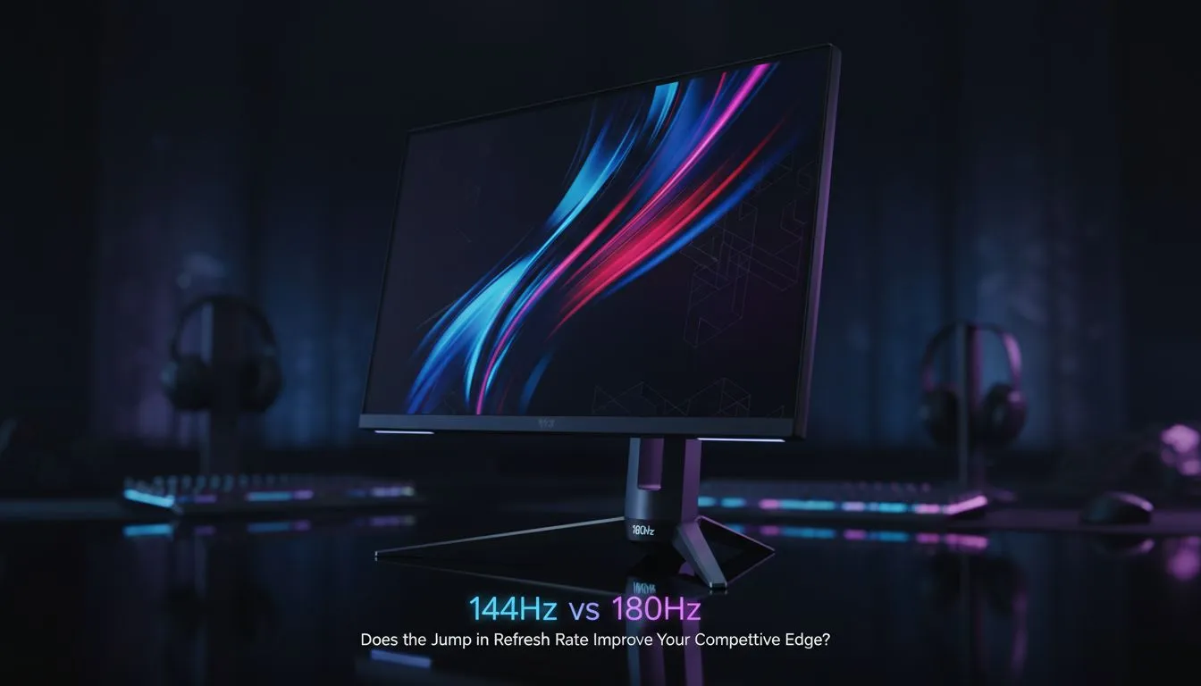 144Hz vs 180Hz: Competitive Gains