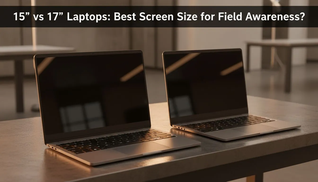 Choosing 15 vs 17 inch laptops