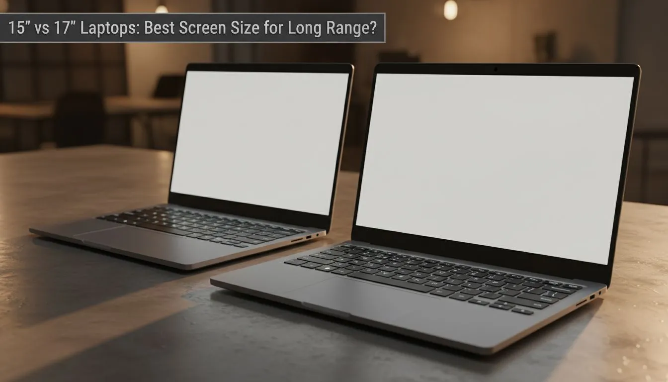Which is better: 15 or 17 inch laptop