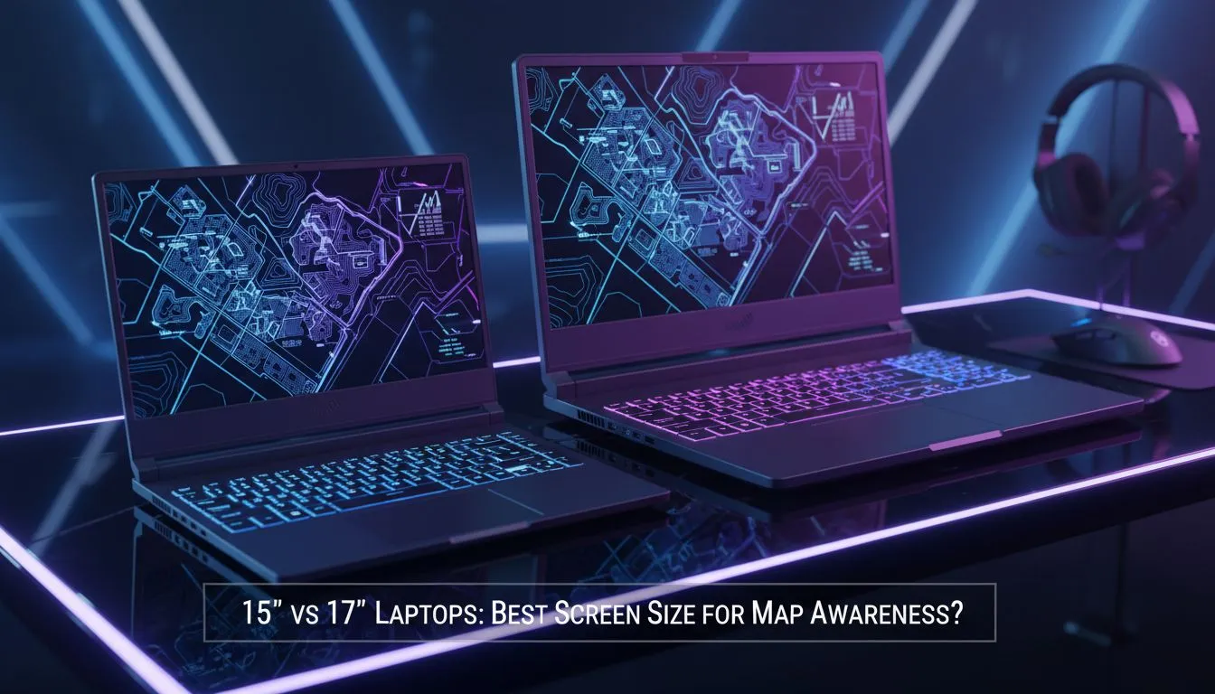 Best screen size for map awareness