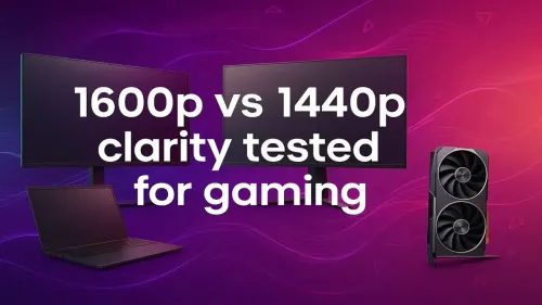 1600p vs 1440p: Which Resolution Wins for Gaming Clarity?
