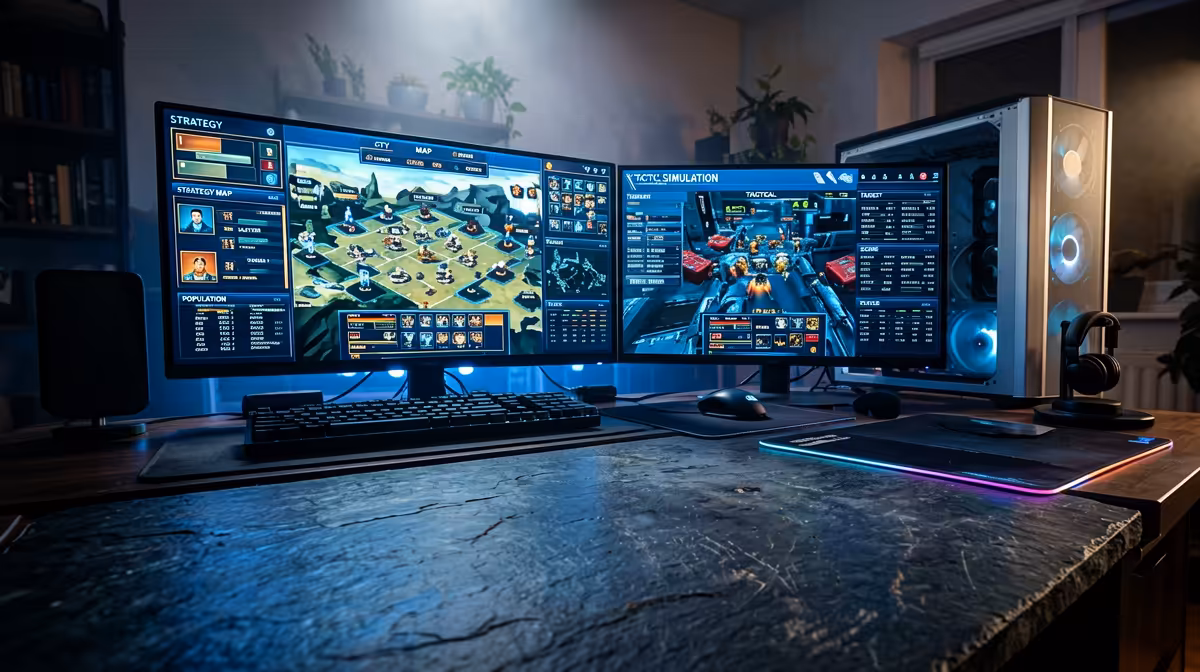 165Hz 1440p setup for strategy and sim games buying signals
