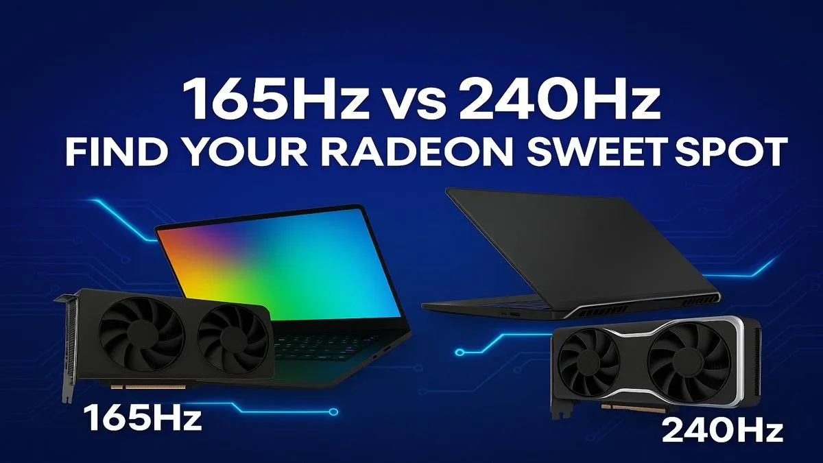 165Hz vs 240Hz: Which Radeon Monitor Wins?