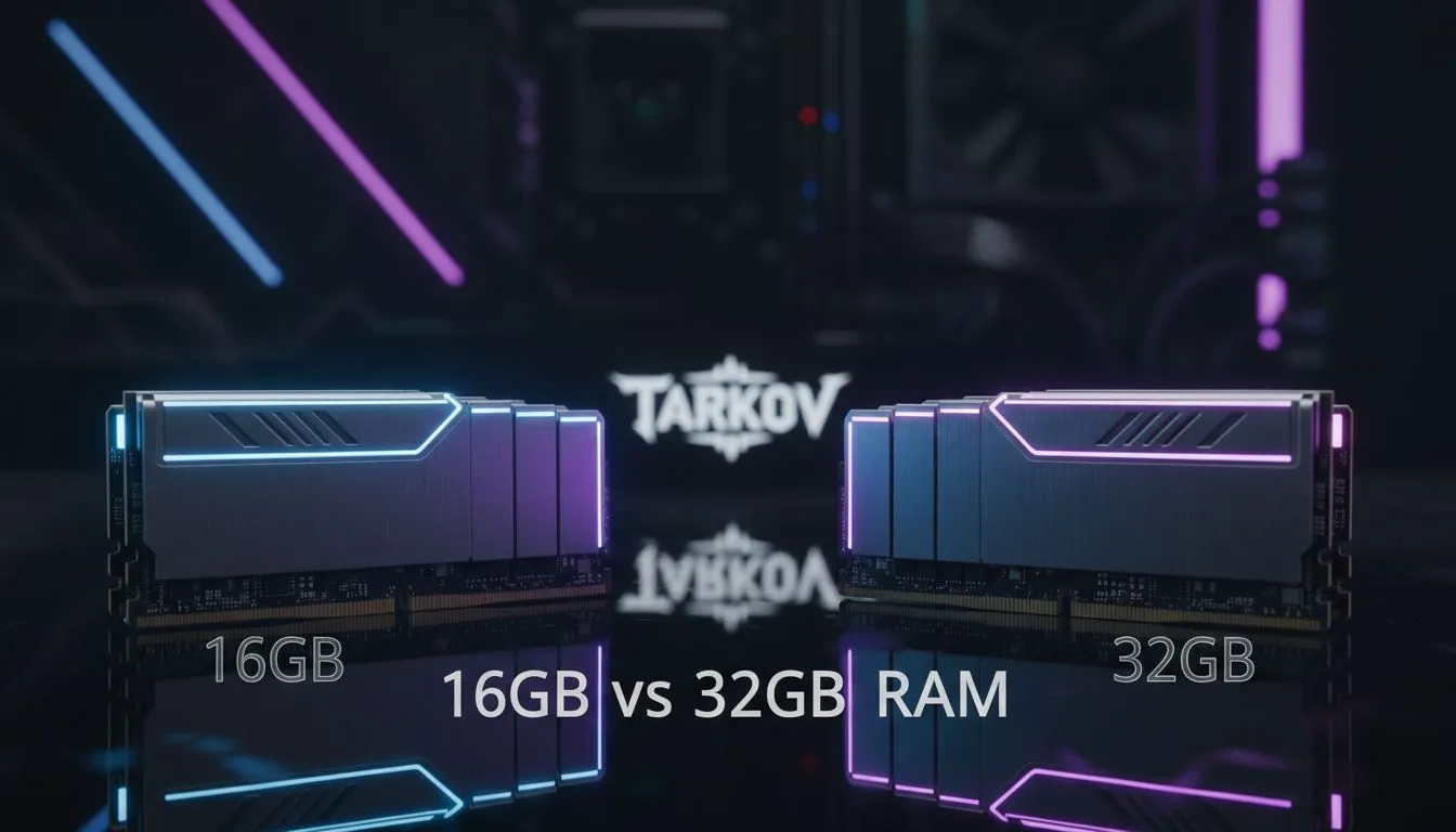 RAM needs for Tarkov: 16GB or 32GB