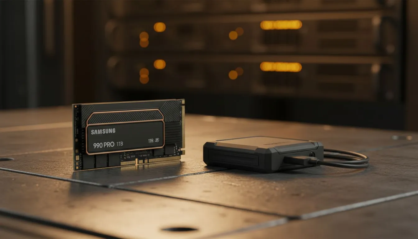 NVMe vs External SSD for Loadshedding