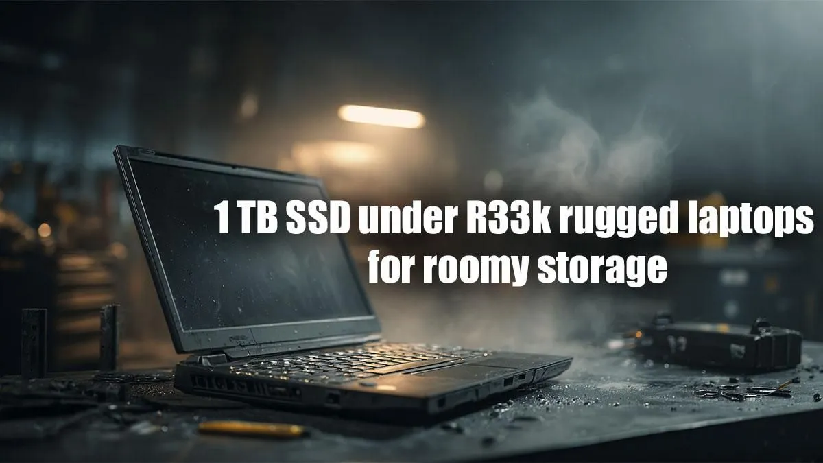 Top Rugged 1TB SSD Laptops Under R33k