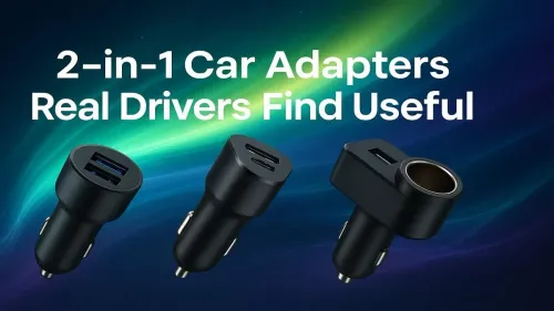 Best 2-in-1 Car Adapters for Modern Drivers