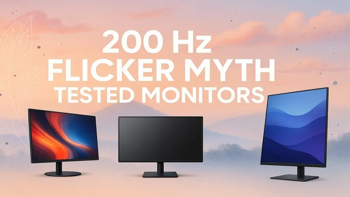 Debunking 200Hz Monitor Myths