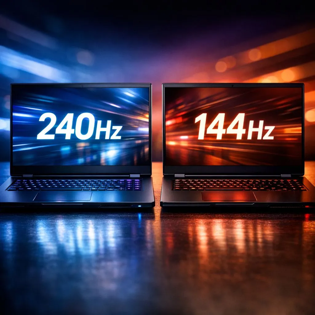 240Hz vs 144Hz: Choose the Right Refresh Rate