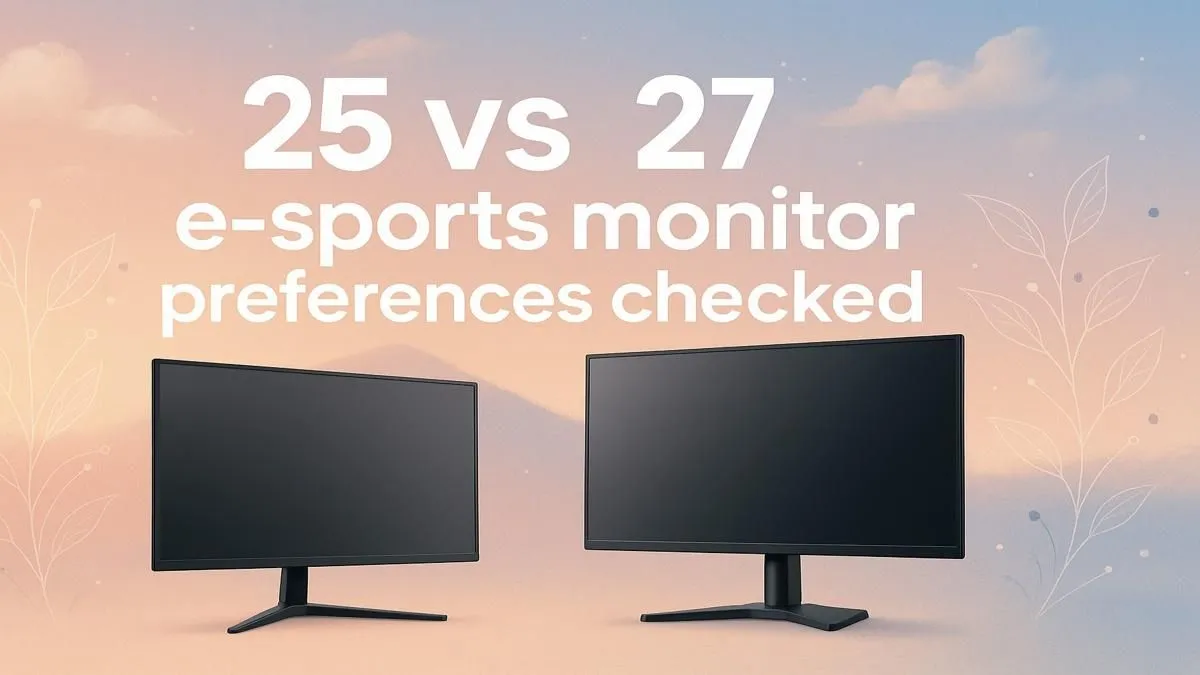 The Pro Gamer's Monitor Choice