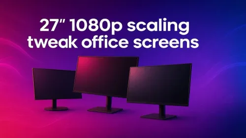 27-inch 1080p Scaling Fix for Office Screens