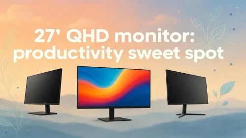 Best 27 Inch QHD Monitor for Productivity: The Sweet Spot