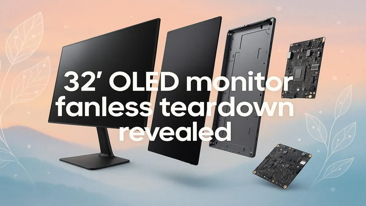 Inside the Silent 32" OLED