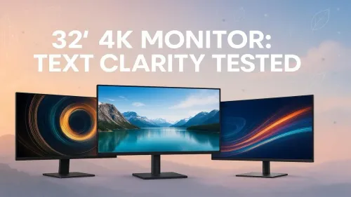 32 Inch 4K Monitor Text Clarity: Our Ultimate Test & Review