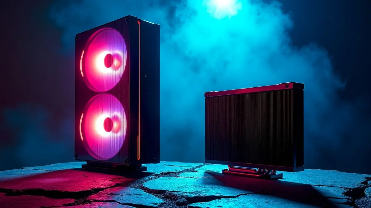 Which cooling choice wins in big ATX cases?