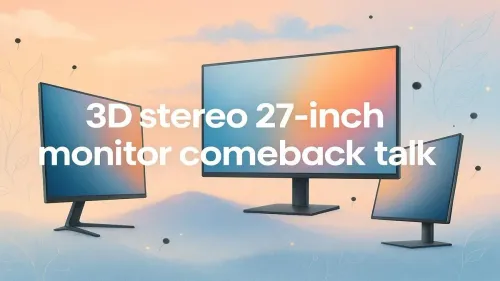3D Monitor Comeback: Are 27-Inch Stereo Displays Making a Return?