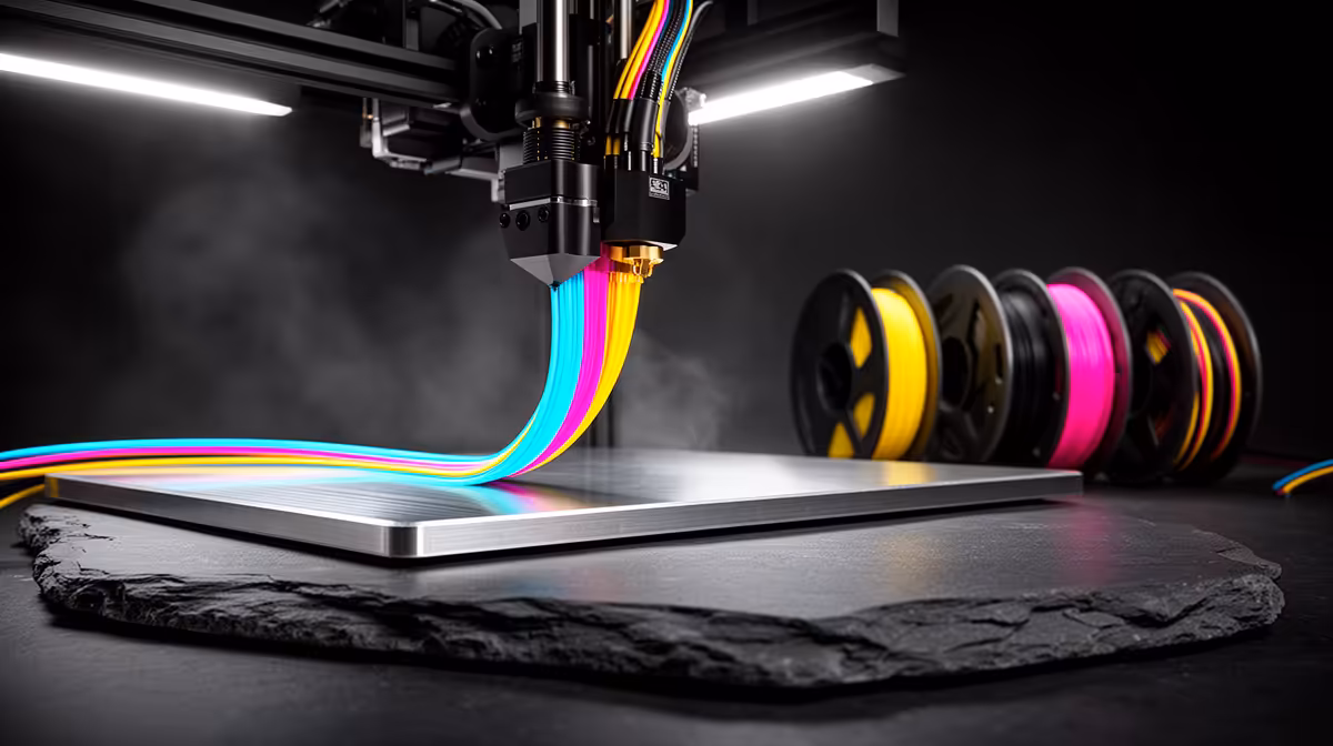 4-Color Printing vs Single-Filament: material settings