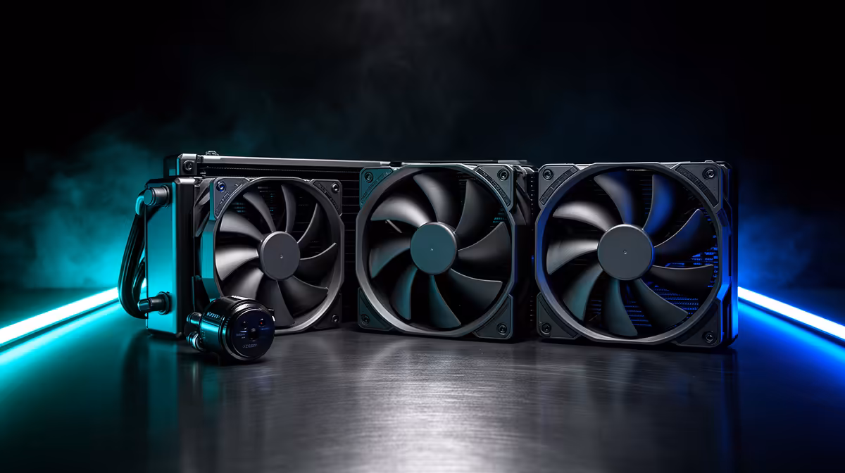 420mm AIO Radiator Support vs Large Case Fans for
