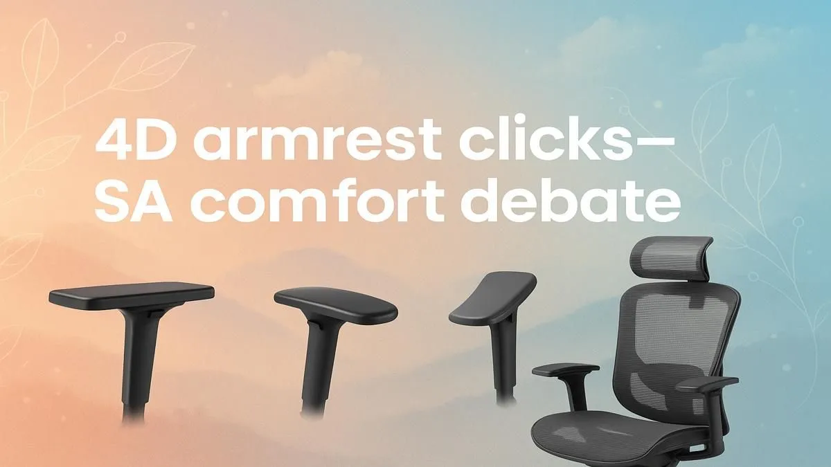 4D Armrests Explained
