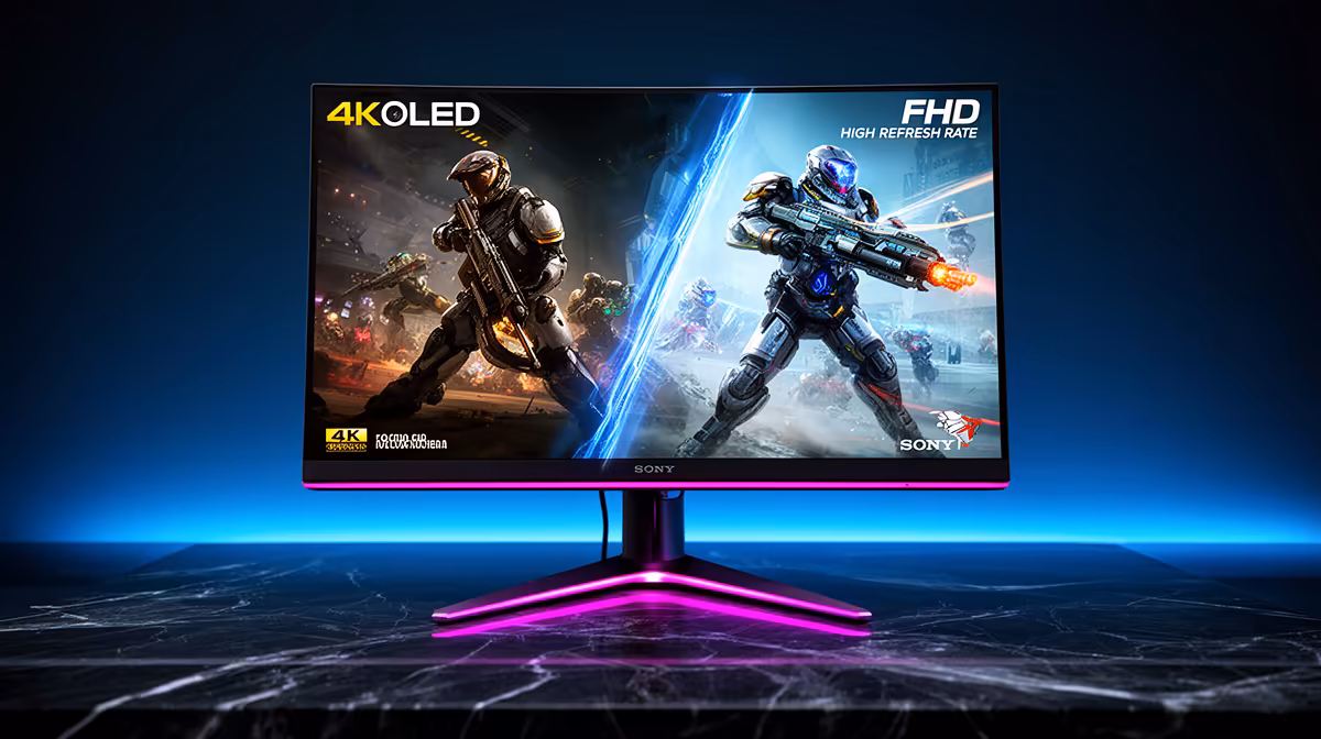 4K OLED vs FHD High Refresh Rate Gaming: Side-by-Side