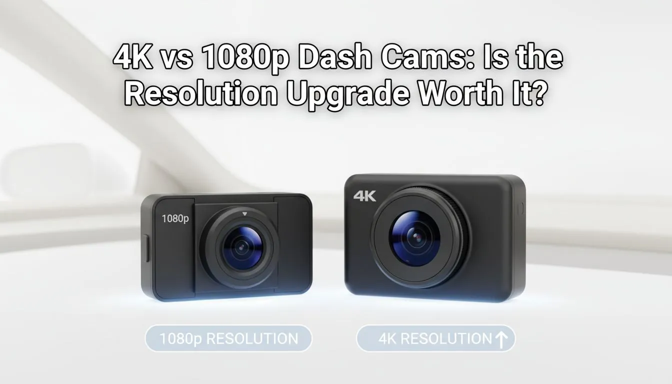 4K vs 1080p Dash Cams: Upgrade Guide