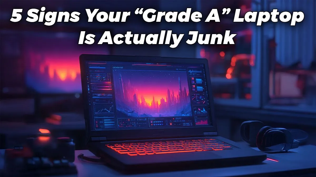 5 Red Flags in Grade A Laptops