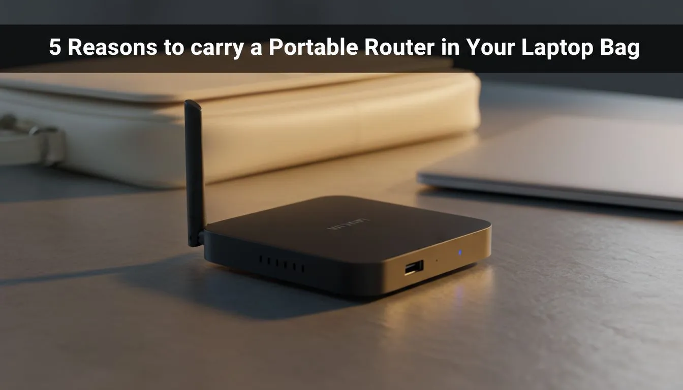 Carry a Portable Router - 5 Key Reasons