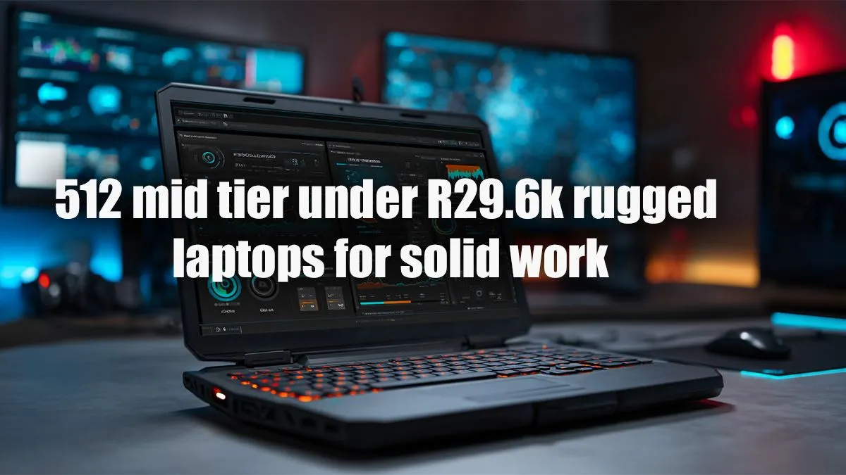 Rugged 512GB Laptops Under R29.6K