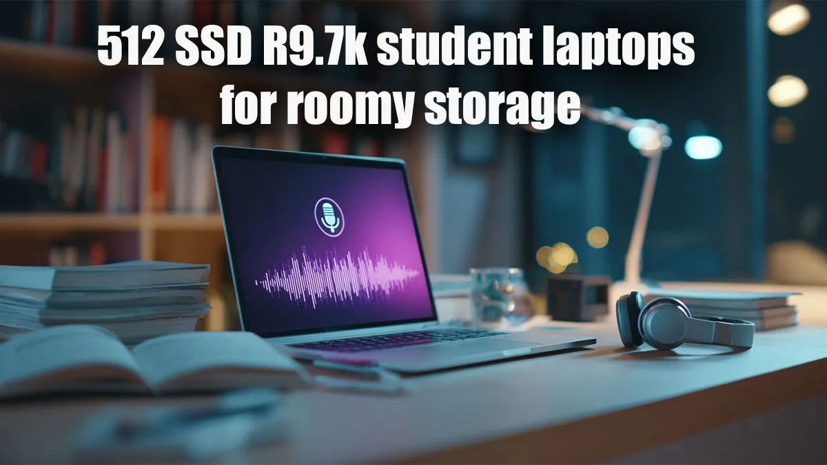 Roomy 512GB Storage