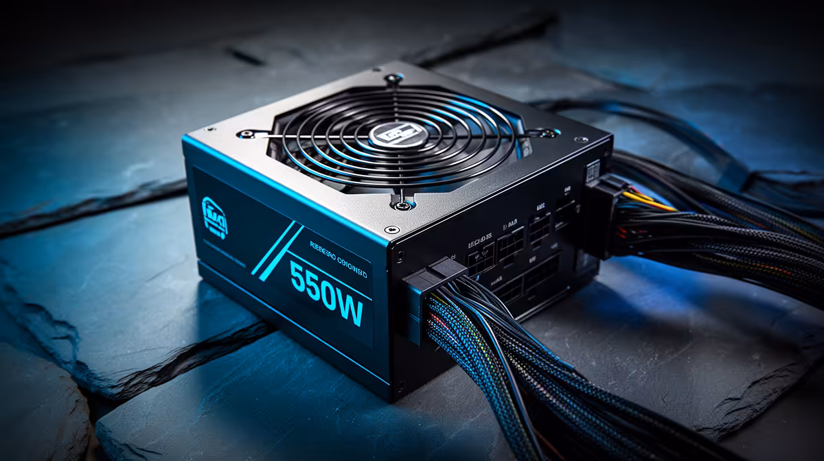550W power checks for RX 9060 XT