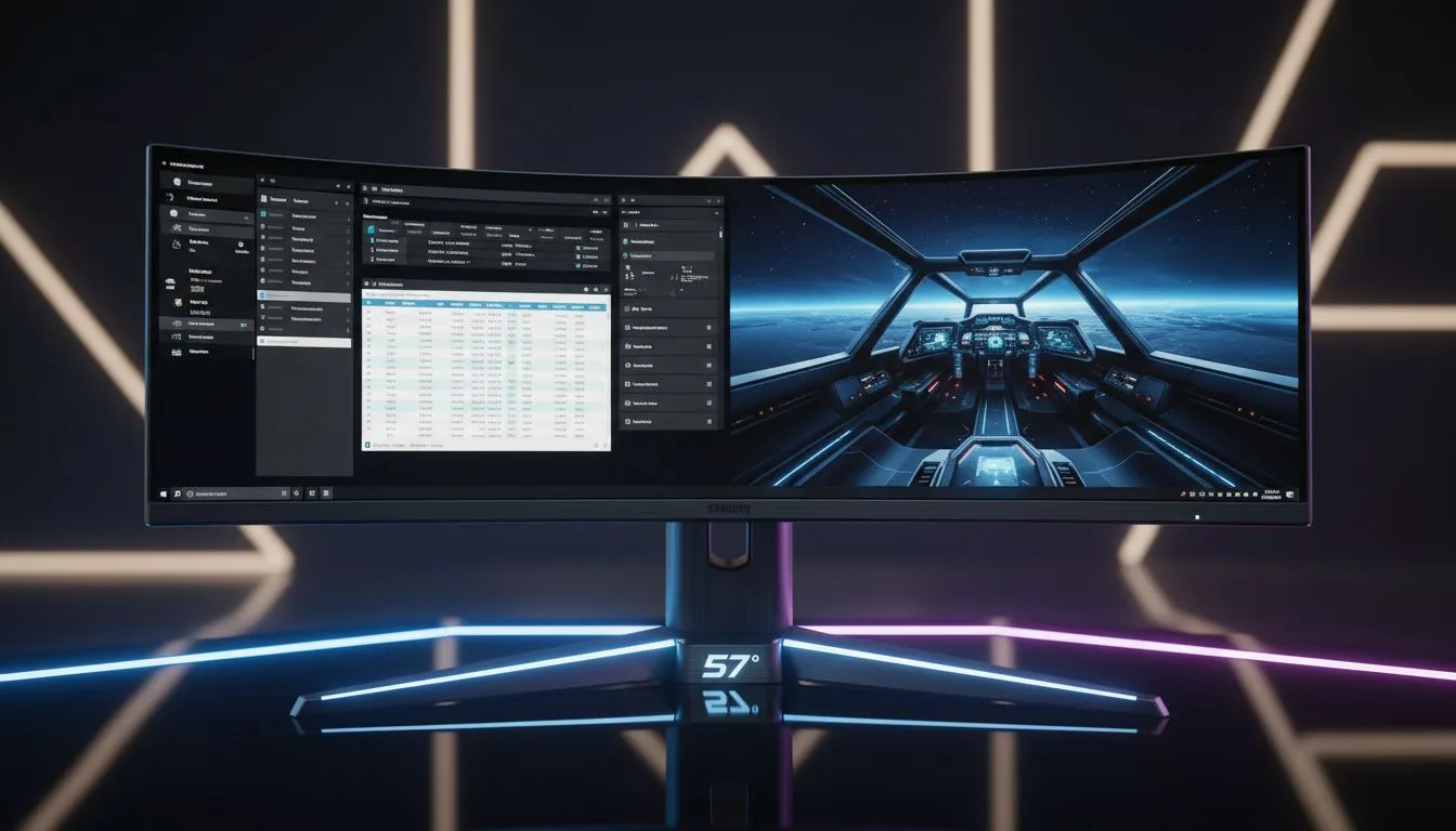 57° field of view: boost work and gaming