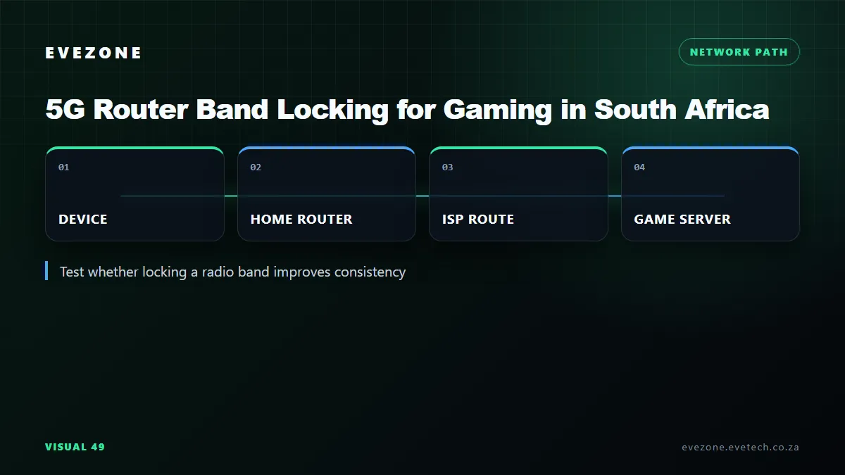 5G router band locking South Africa decision map