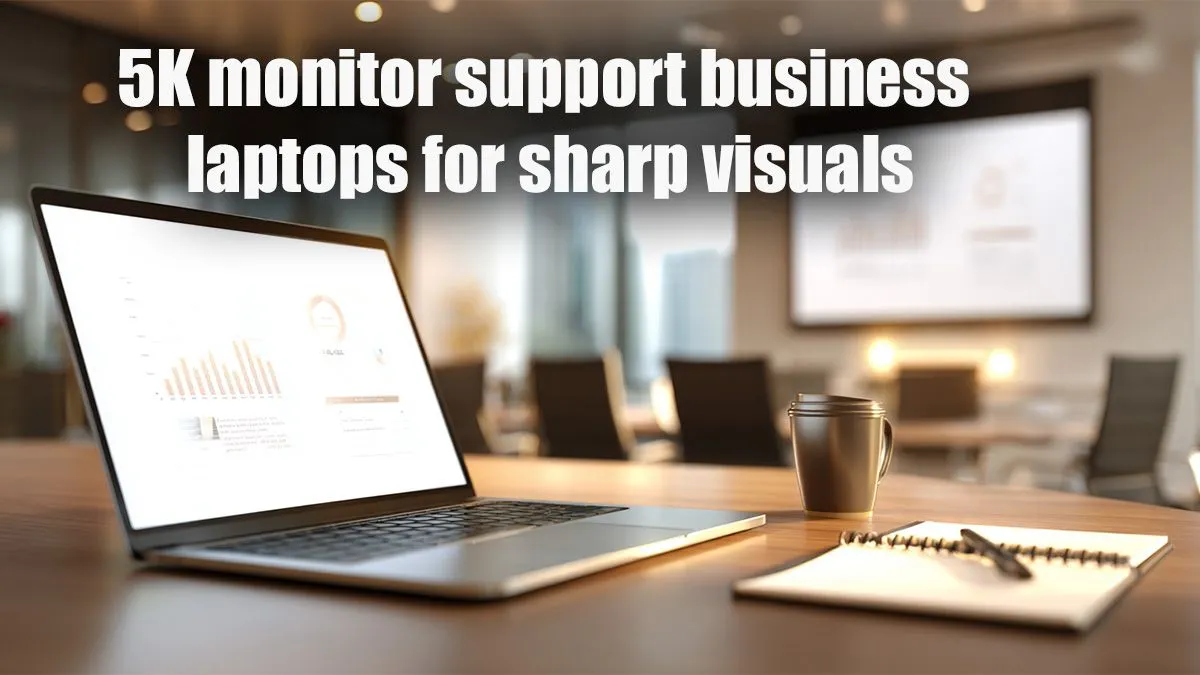 Boost Productivity with Crisp 5K Display