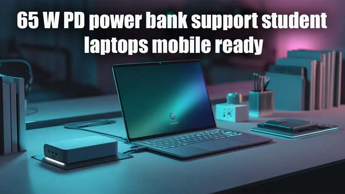 Portable 65W Power Solution