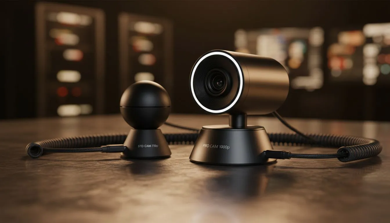720p vs 1080p Webcam Comparison