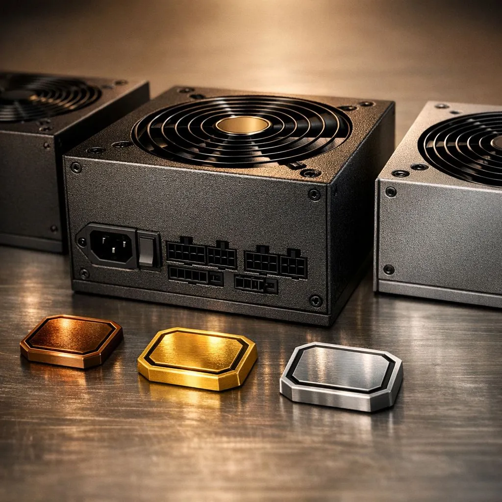 Compare 80 PLUS Bronze, Gold, Platinum